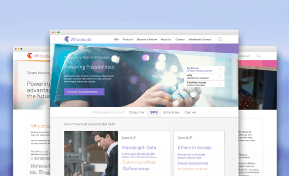 Landing pages